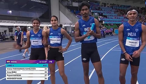 India qualify for mixed 4x400m relay final at Commonwealth Games 2026