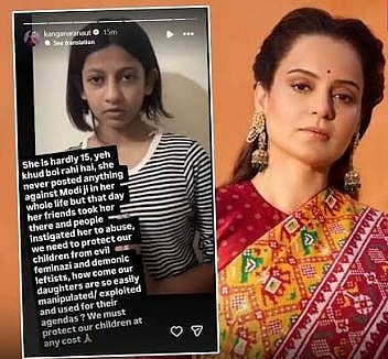Kangana Ranaut Reacts to Teen’s Apology Over Remarks Against PM Modi