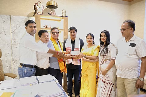 ASEB pensioners donate Rs 2 lakh to CM’s Relief Fund for Upper Assam flood relief