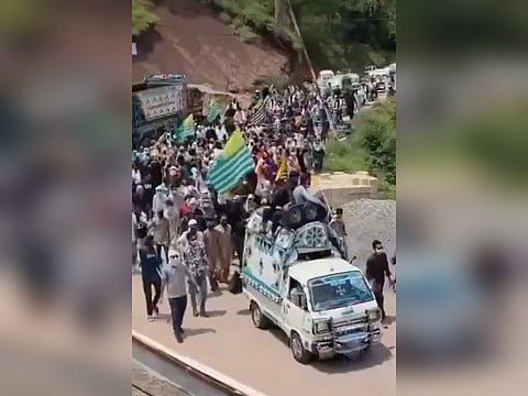 PoK Protesters