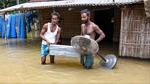 Assam Floods: Himanta Biswa Sarma Defends Rs 15,000  Relief for Affected Families