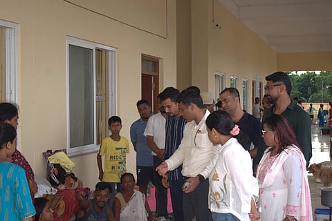 flood relief camp