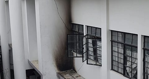 petrol bomb attack