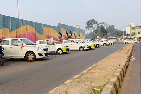 Assam Cab Drivers Stage Protest Against Ethanol-Blended Petrol in Chachal 