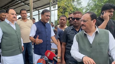 J.P. Nadda Assures Full Central Support for Assam Flood Relief During Sivasagar Visit
