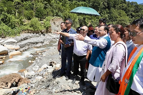 Union Minister JP Nadda assures full central support after visiting flood-hit Arunachal
