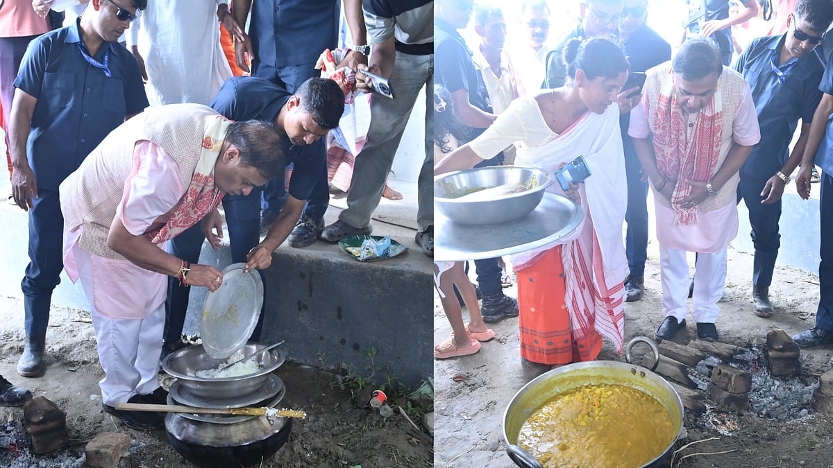 Himanta Biswa Sarma Reviews Flood Damage in Darrang, Orders Stronger Embankments