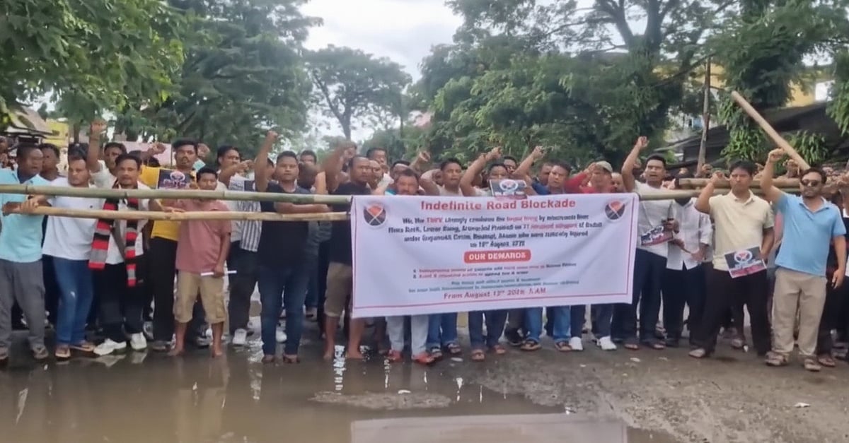 Assam-Arunachal Tensions Flare at Check Gates as TMPK Suspends Blockade for 48 Hours