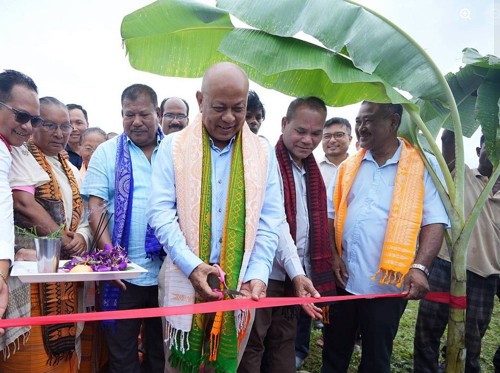 Assam: BTC chief lays foundation for Helena-Gaide Memorial Park and Training Centre