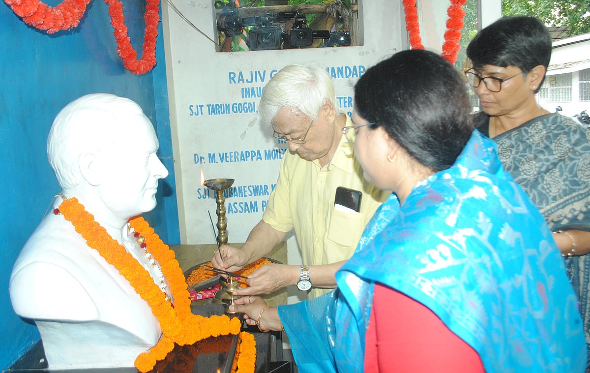 Assam Congress marks Rajiv Gandhi’s 82nd birth anniversary with tributes in Guwahati