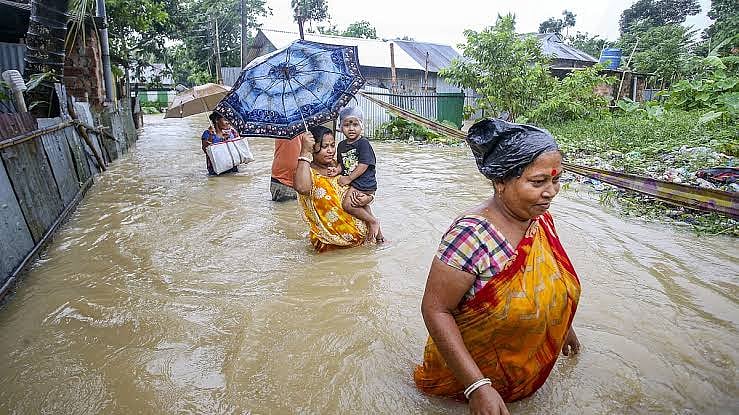 Tripura: Over 1,000 Affected as Haora River Floods Agartala’s Low-Lying Areas