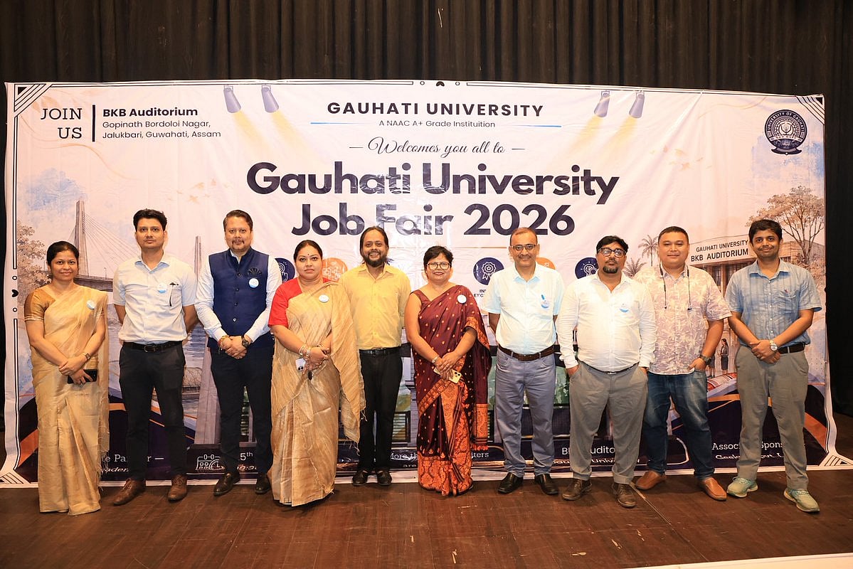 Gauhati University hosts first-ever job fair with 65 companies