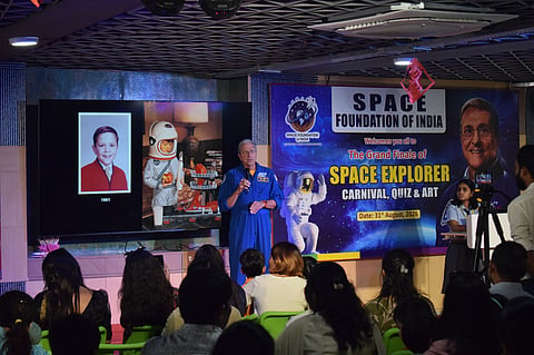 NASA Astronaut Dr Don Thomas Visits Guwahati, Inspires Young Minds at Two Schools