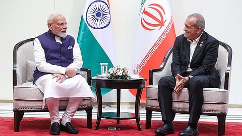 PM Modi and Iranian President