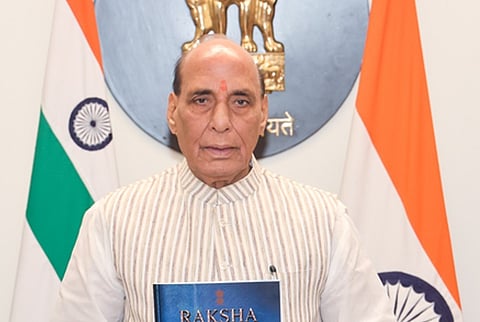 Minister Rajnath Singh unveils ‘RAKSHA’ Defence Diplomacy Document