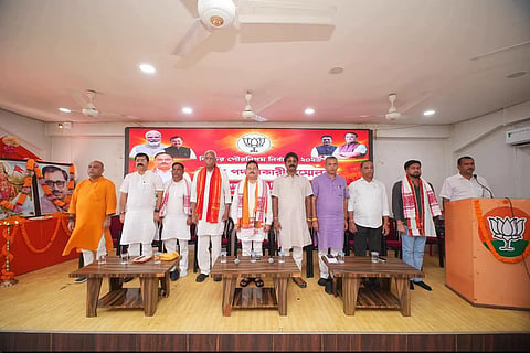State BJP President Dilip Saikia