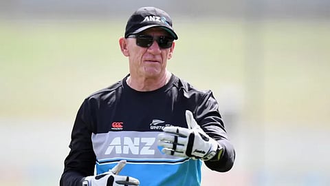 New Zealand coach Bob Carter