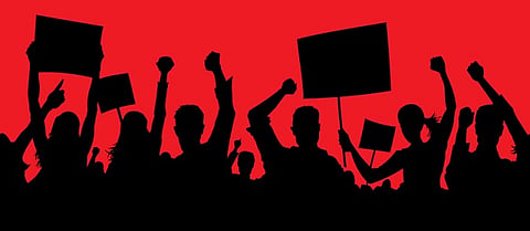 Sonapur: Hundreds Protest Proposed against High-Voltage Power Towers 