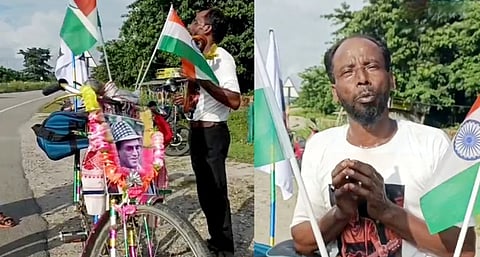 Zubeen Garg's Fan Cycles From Lakhimpur To Sonapur To Pay Tribute To The Singer 