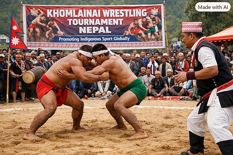 Khomlainai wrestling programme