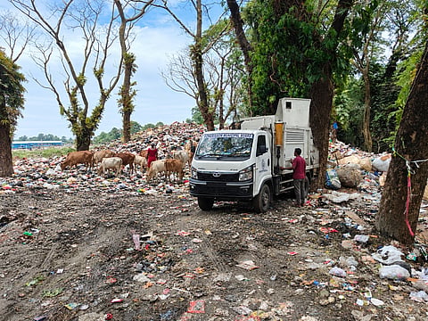 Garbage dump