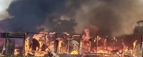 Tinsukia: Fire Breaks Out at Residential House in  Namphai 