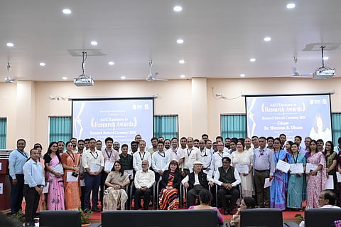 Assam down town University honours 80 researchers with Rs 67 lakh Eminence in Research Awards