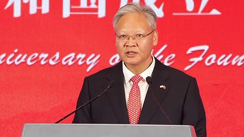 Chinese Ambassador Xu Feihong 