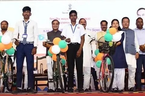 Assam Government to Distribute Over 3 Lakh Bicycles to Class 9 Students