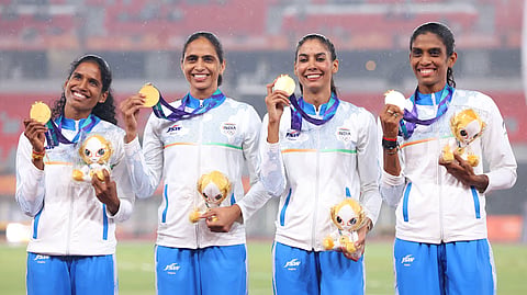 PM Modi Congratulates Indian Women’s 4x400m Relay Team on Asian Games Gold