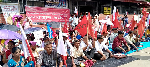 Forum protests