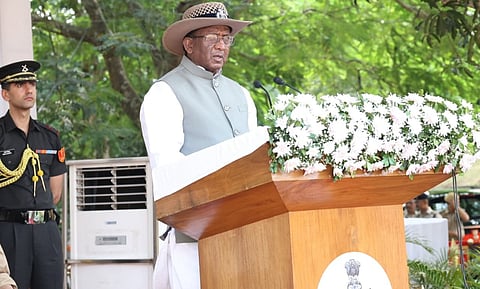 Governor Lakshman Prasad Acharya