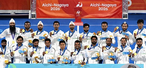 Harmanpreet Singh Led Team Clinches Asian Games Gold, Books Spot in Los Angeles Olympics