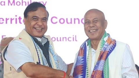 Himanta Biswa Sarma Congratulates Hagrama Mohilary-Led BTC on Completing One Year in Office