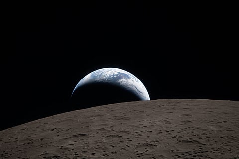 Historic crewed mission recorded high-speed meteorite impacts on the lunar surface to map future space radiation and landing hazards