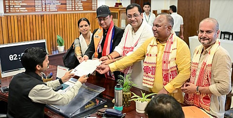 BJP candidate polls 4,20,705 votes as counting enters final rounds, relegating AIUDF and Congress to distant second and third places