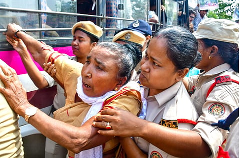Raijor Dal MLA threatens national-level escalation to New Delhi as the Assam state government maintains silence on flood compensation demands.