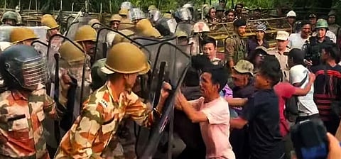 Tension escalates as hundreds of Adi villagers issue an ultimatum to the district administration over controversial mega-dam survey crackdowns.