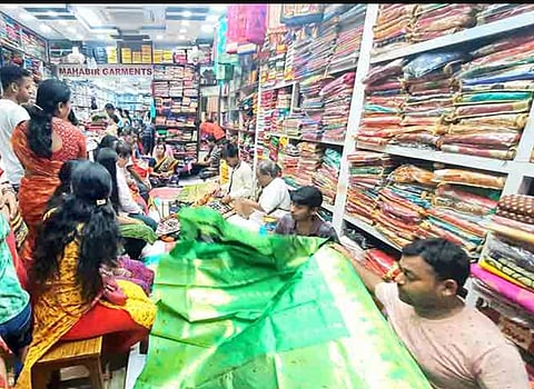Durga Puja shopping