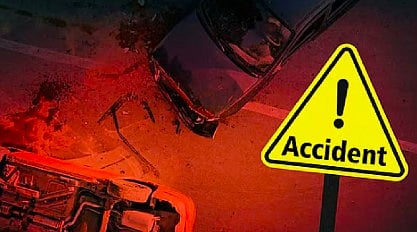 National Highway 2 Accident: Victim Trapped in Mangled Cabin, Shifted to AMCH Dibrugarh for Advanced Care