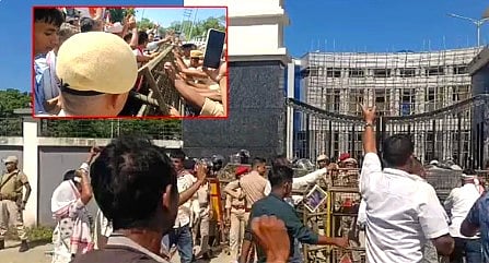Local Residents Stage Unique Cultural Demonstrations, Warn of Escalated Agitation Over Feared Office Relocation