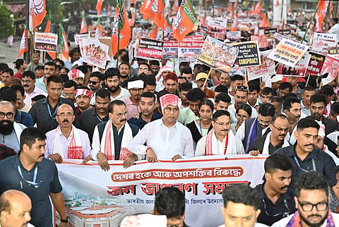 BJP's Jan Jagaran Processions