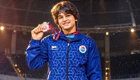 Indian wrestler Komal