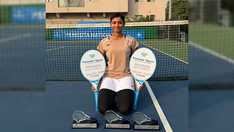 Khushi Kadian Clinches Hat-Trick of Titles at Fenesta Open National Tennis Championship