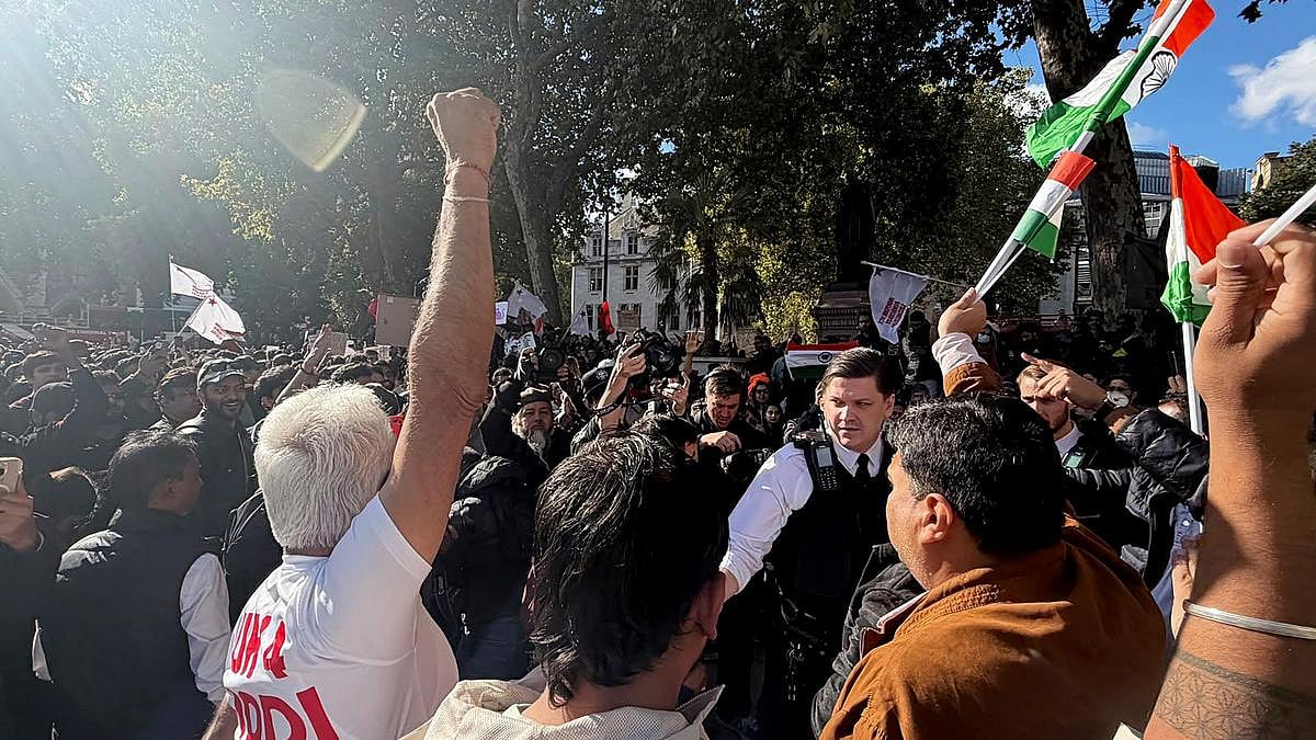 Clashes Erupt in London as Diaspora Divided Over India Election Chief and Electoral Roll Controversy