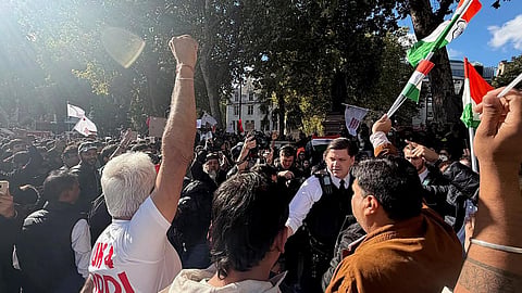 Clashes Erupt in London