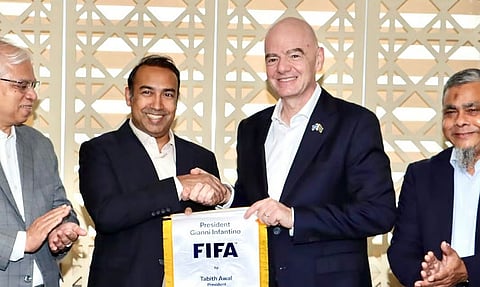 FIFA president Gianni Infantino
