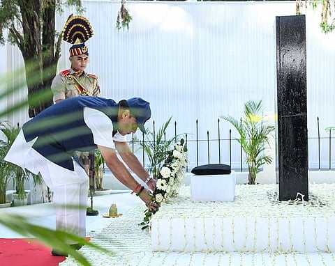 Himanta Biswa sarma pays Tribute to Over 900 Police Personnel on Police Commemoration Day