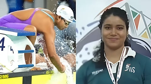 Assam: Swimmer Jahnabi Kashyap Wins Double Gold, Sets Two National Records
