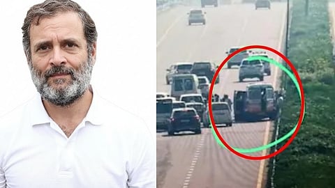 Accident : Rahul Gandhi’s Convoy Involved in Collision on Purvanchal Expressway